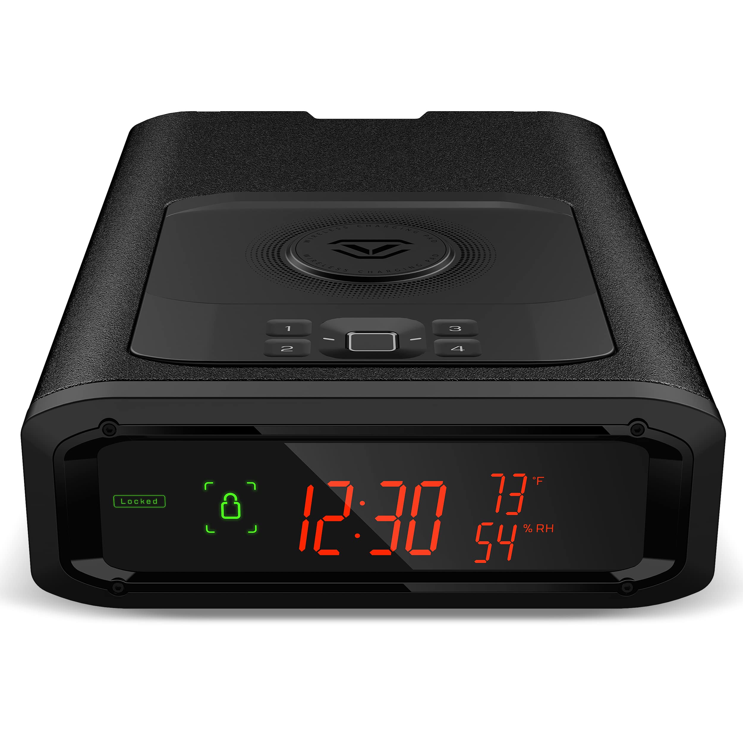 The Biometric Alarm Clock Gun Safe: The Ultimate Multi-Functional Secu ...